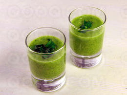Smoothie fraîcheur aux courgettes
