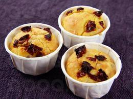 Muffins au thon et tomates confites