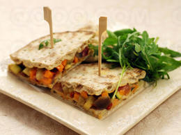 Croque piquante au pain suédois