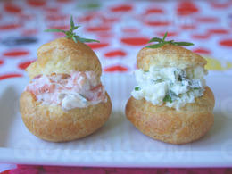Petits choux salés