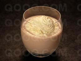 Milkshake à la banane et au baileys