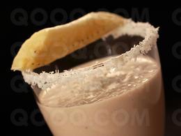 Milkshake à la banane et au lait de coco