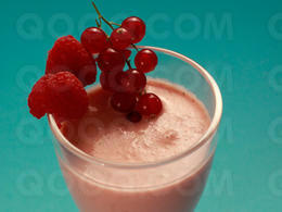 Milkshake light aux framboises
