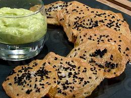 Tuiles à la nigelle et fleur de sel