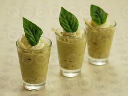 Pesto en chantilly