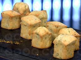 Mini muffins gouda estragon