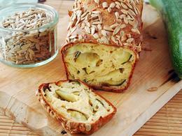 Cake aux courgettes et au parmesan