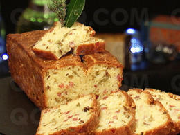 Cake jambon olives
