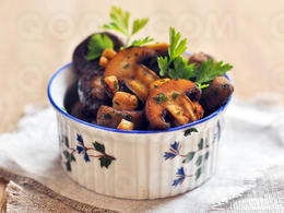 Champignons sautés à l'ail