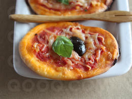 Mini pizzas apéritives