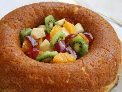 Savarin aux fruits