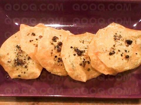 Tuiles au poivre