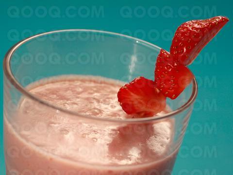 Milkshake à la fraise