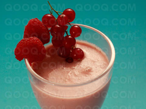 Milkshake light aux framboises