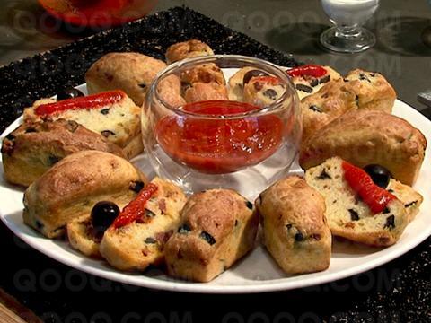Cake au chorizo et aux olives