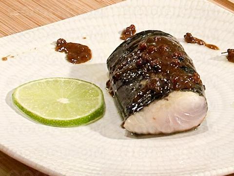 Filet de daurade aux algues