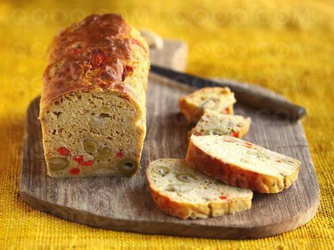 Cake au thon et aux olives