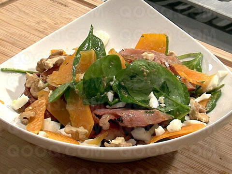 Salade de mimolette vieille à la florentine