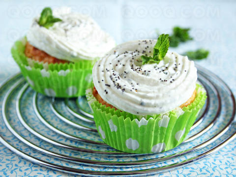 Cupcake chèvre courgette