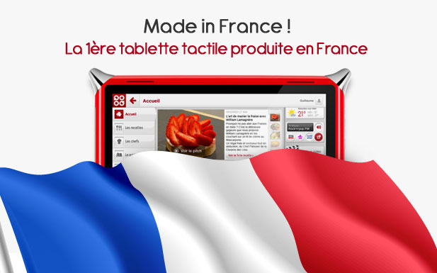Made in France ! La 1ère tablette tactile produite en France