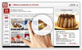 Cuisiner avec la tablette