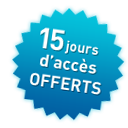 15 jours d'accès OFFERTS