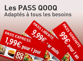 Les PASS QOOQ\nAdaptés à tous les besoins