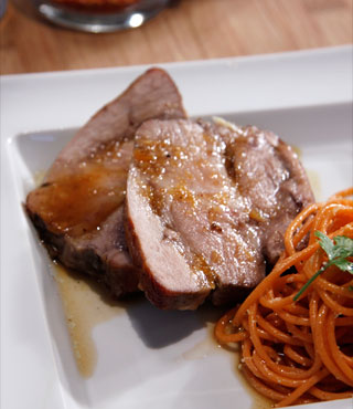 Recette Jarret De Porc Roti Miel