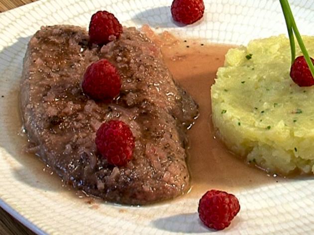 Foie De Veau Aux Framboises Qooq